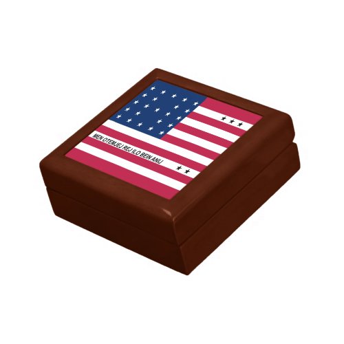 Patriotic Bikini Atoll Flag Gift Box