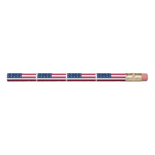 Patriotic Bikini Atoll Flag Pencil
