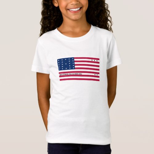 Patriotic Bikini Atoll Flag T_Shirt