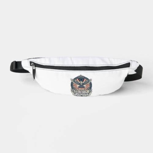 Patriotic Birth Year Series Vector Graphic Tee Fanny Pack