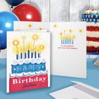 Patriotic Birthday Card
