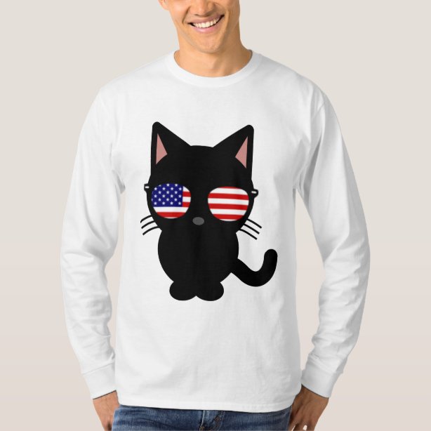 Patriotic Cat T Shirts Patriotic Cat T Shirt Designs Zazzle 9617