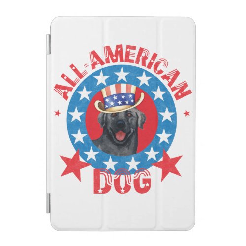 Patriotic Black Lab iPad Mini Cover