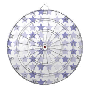 Patriotic Blue Ombre Stars Dart Board