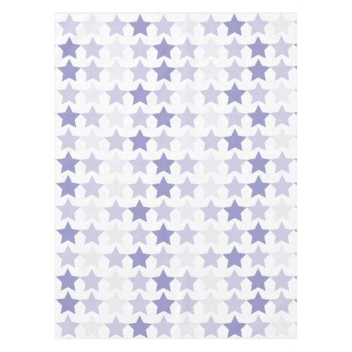 Patriotic Blue Ombre Stars Tablecloth