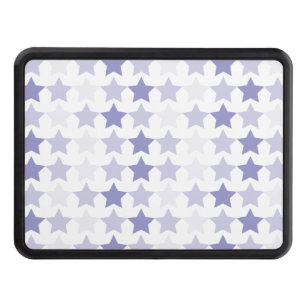 Patriotic Blue Ombre Stars Tow Hitch Cover
