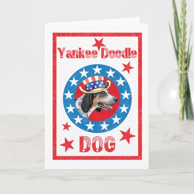 Patriotic Bluetick Card (Front)