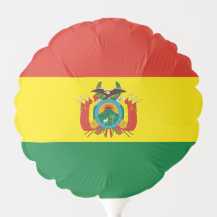 Patriotic Bolivia Flag Balloon