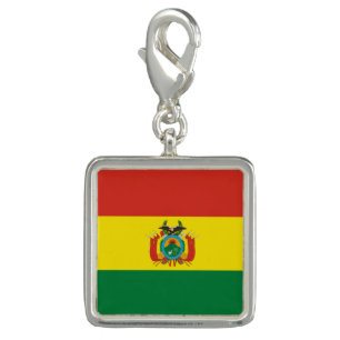 Patriotic Bolivia Flag Charm