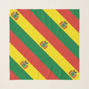 Patriotic Bolivia Flag Scarf