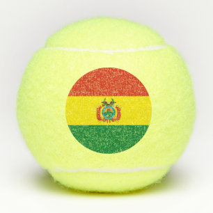 Patriotic Bolivia Flag Tennis Balls
