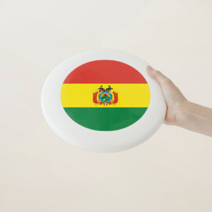 Patriotic Bolivia Flag Wham-O Frisbee