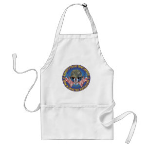 Patriotic Bones Adult Apron