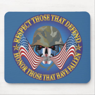 Patriotic Bones - Customized Mouse Pad