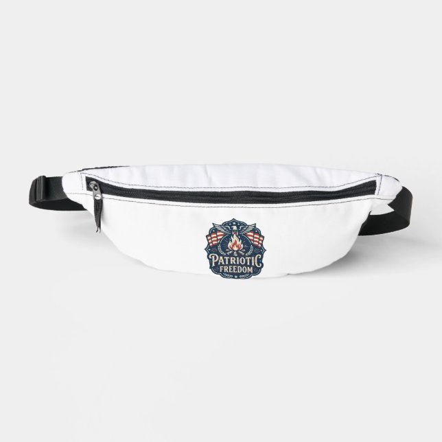 Patriotic Bonfire Night Vector Graphic Tee_1 Fanny Pack (Front)
