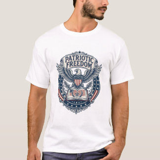 Patriotic Book Club Vector Graphic Tee (2)