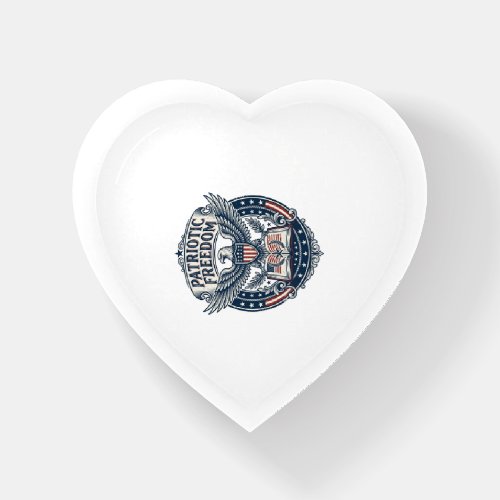 Patriotic Book Club Vector Graphic Tee (2) Paperweight