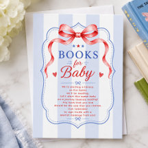 Patriotic Books for Baby Card