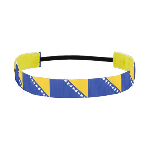 Patriotic Bosnia Herzegovina Flag Athletic Headban Athletic Headband