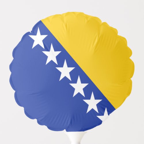Patriotic Bosnia Herzegovina Flag Balloon