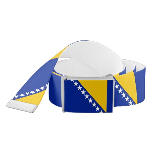 Patriotic Bosnia Herzegovina Flag Belt