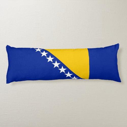 Patriotic Bosnia Herzegovina Flag Body Pillow