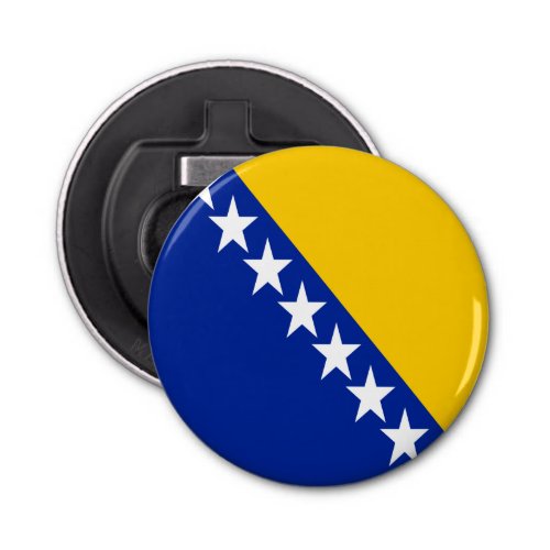 Patriotic Bosnia Herzegovina Flag Bottle Opener