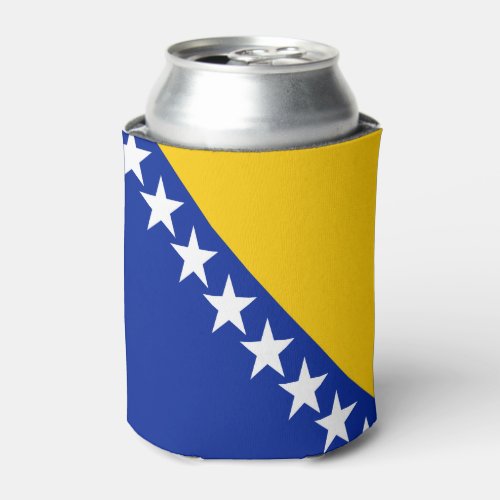 Patriotic Bosnia Herzegovina Flag Can Cooler