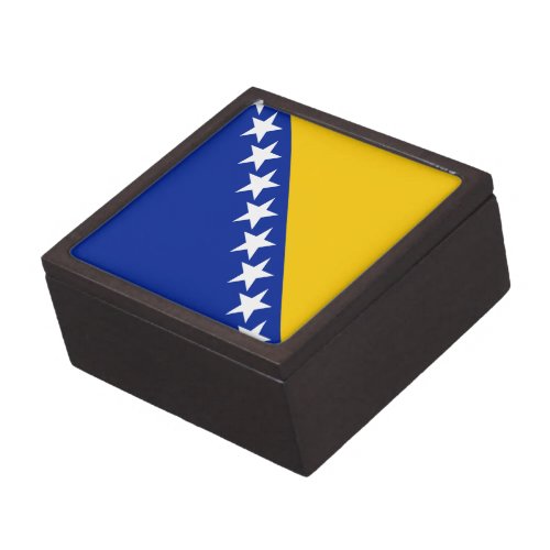 Patriotic Bosnia Herzegovina Flag Gift Box