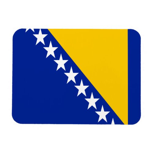 Patriotic Bosnia Herzegovina Flag Magnet