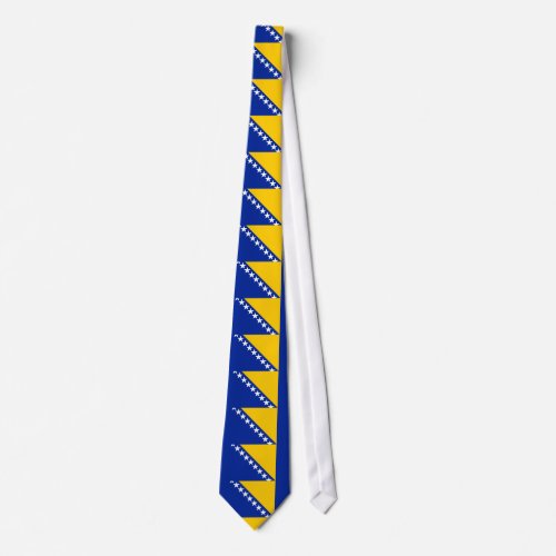 Patriotic Bosnia Herzegovina Flag Neck Tie