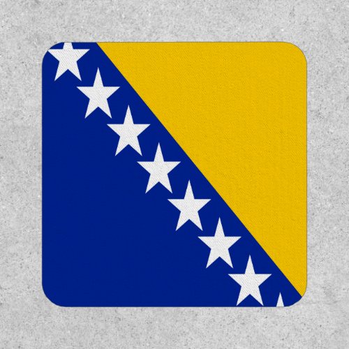 Patriotic Bosnia Herzegovina Flag Patch