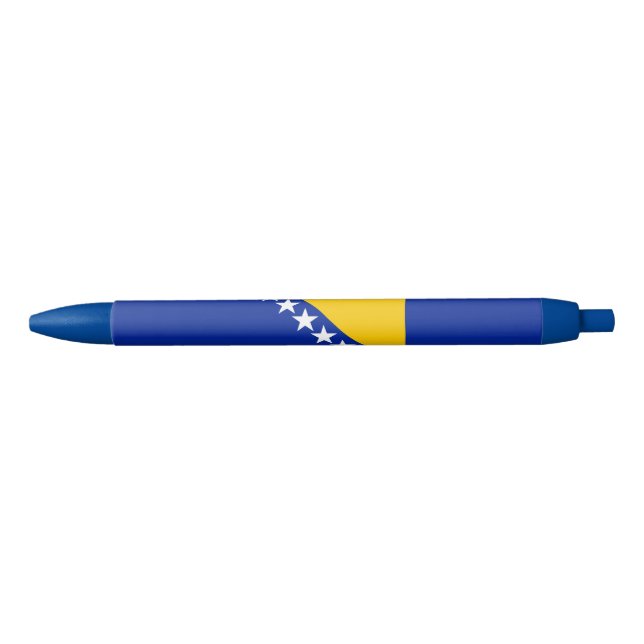 Patriotic Bosnia Herzegovina Flag Pen (Front)