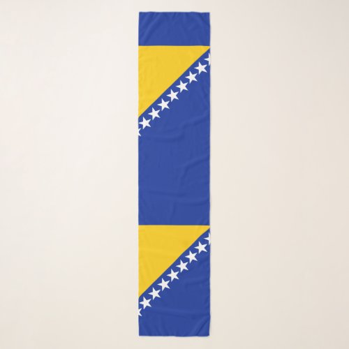 Patriotic Bosnia Herzegovina Flag Scarf