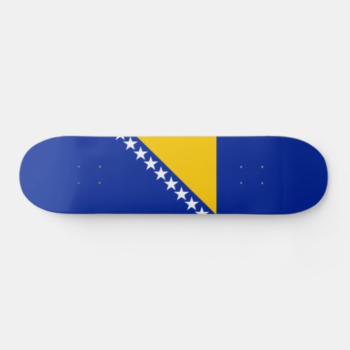 Patriotic Bosnia Herzegovina Flag Skateboard