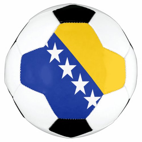 Patriotic Bosnia Herzegovina Flag Soccer Ball