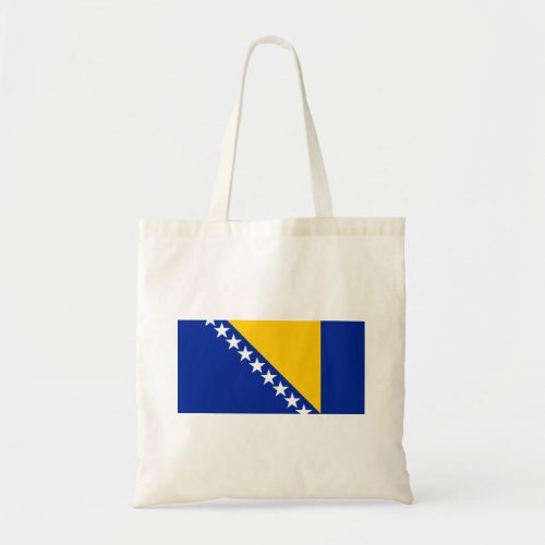 Patriotic Bosnia Herzegovina Flag Tote Bag