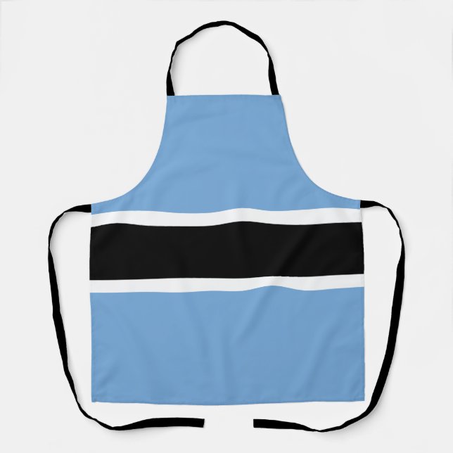 Patriotic Botswana Flag Apron (Front)