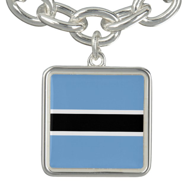 Patriotic Botswana Flag Bracelet (Design)