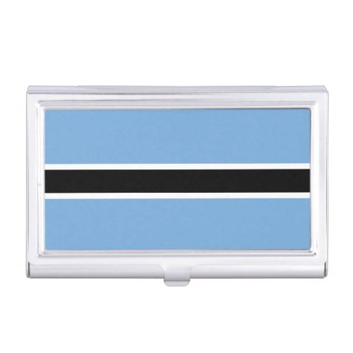 Patriotic Botswana Flag Business Card Case