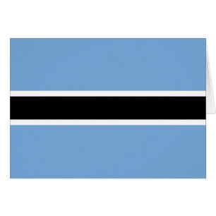 Patriotic Botswana Flag Cards
