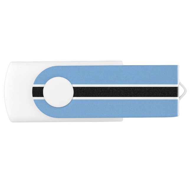 Patriotic Botswana Flag Flash Drive (Front)
