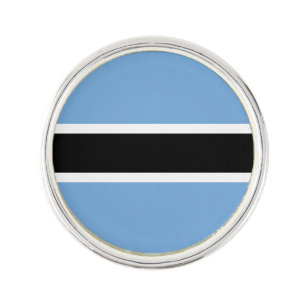 Patriotic Botswana Flag Lapel Pin