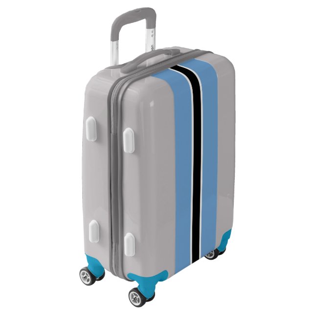 Patriotic Botswana Flag Luggage (Rotated Left)