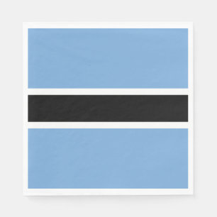 Patriotic Botswana Flag Napkins