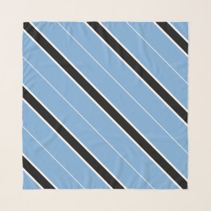 Patriotic Botswana Flag Scarf