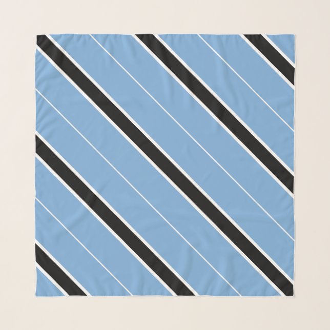 Patriotic Botswana Flag Scarf (Front)