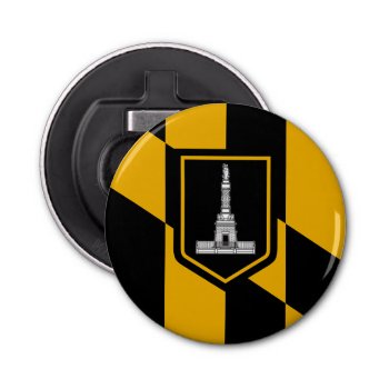 Patriotic Bottle Opener With Flag Of Baltimore by AllFlags at Zazzle