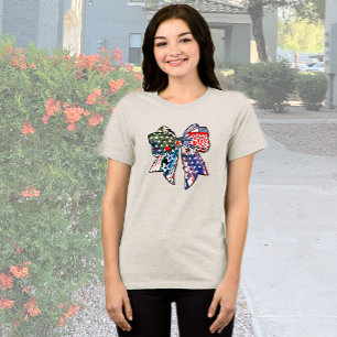 Patriotic Bow Tri-Blend Shirt