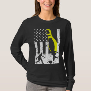 Patriotic Bowling Team Trophy T-Shirt